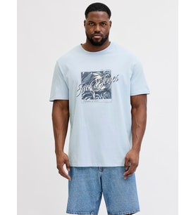 JACK JONES Baskılı Büyük Beden Tişört 12295982