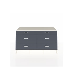 Kronos Konsol 6 Çekmeceli  176x59x99 Aytaşı-Aytaşı/Antrasit