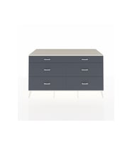 Kronos Konsol 6 Çekmeceli  176x59x99 Aytaşı-Aytaşı/Antrasit
