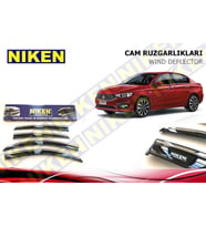 Fiat Egea Kromlu Cam Rüzgarlığı Niken 2016 Sonrası
