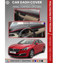 PEUGEOT 508 (2011-2018) Torpido Örtüsü Ön Göğüs Koruma Torpido Koruma Birebir Uyum Kaymaz Özel Kesim