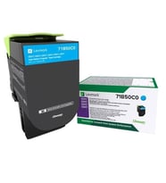 Lexmark CS421-78C50C0 Mavi Toner