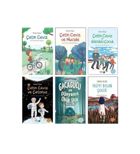 Sinan Yaşar 6 Kitap Set / Çetin Ceviz - Gacagucu - Yazıyı Bulan Çocuk