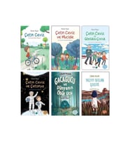 Sinan Yaşar 6 Kitap Set / Çetin Ceviz - Gacagucu - Yazıyı Bulan Çocuk