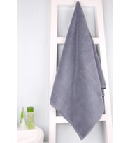 Microcotton %100 Pamuk Outlet 70x140 Ultra Soft Banyo Havlusu (Antrasit)