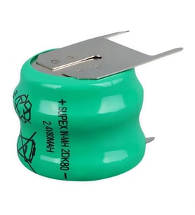 2DK80 2.4V 80mAh NiMH Hafıza Pili