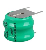 2DK80 2.4V 80mAh NiMH Hafıza Pili