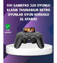 500 Dahili Oyunlu Taşınabilir El Konsolu-2.4 İnç Renkli Ekranlı