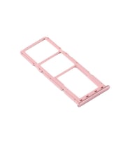 Samsung Galaxy A71 Sim Yuvası Sim Kart Tepsisi + Mikro Sd Kart Tepsisi (Pembe)