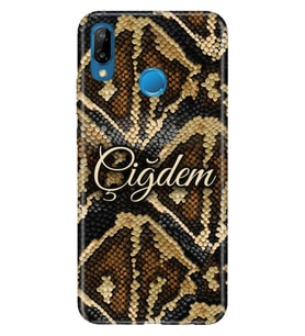 Huawei Mate 10 20 Lite Pro P9 P20 P30 P40 Lite Pro Kılıf Desenli İsim Yazılı Kişiye Özel - Model-4 (Çok Renkli)