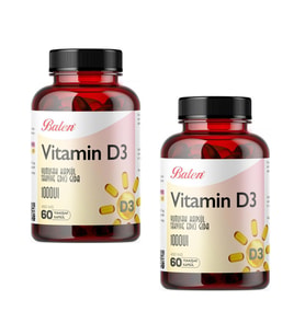 Balen Vitamin D3 450 Mg 60 Yumuşak Kapsül x 2 Adet