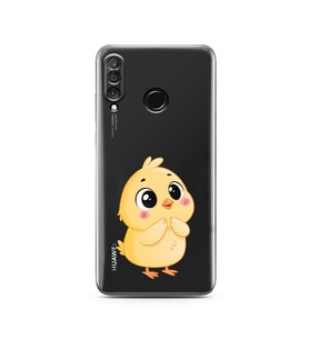Huawei P30 Lite Uyumlu Baskılı Yumuşak Silikon Şeffaf Telefon Kılıfı