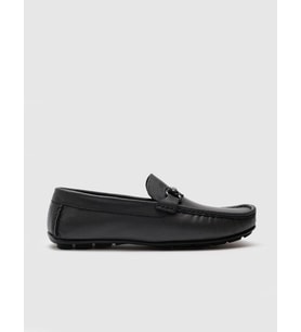 Hakiki Deri Gri Erkek Loafer
