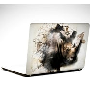 Gergedan Laptop Sticker 19 inch (40,5X27CM)