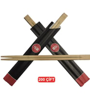 Bambu Çin Çubuğu Chopsticks 200 Çift