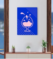 BK Gift Cafe & Bar & Restaurant Konseptli Kanvas Tablo-78