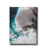 Yeşil Beyaz Canvas Tablo MİND154