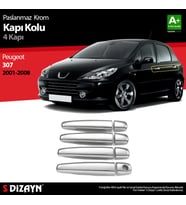 Peugeot 307 Krom Kapı Kolu 4 Kapı 2001-2008