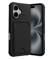 Newface Apple iPhone 17 Kelvin Kartvizitli Silikon - Siyah