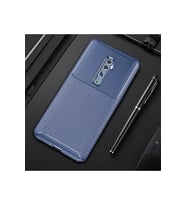 Oppo Reno 10X Zoom Uyumlu Kılıf Zore Negro Silikon Kapak (Lacivert)