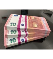 YENİ 300 ADET 10 EURO GEÇERSİZ EĞLENCE OYUN ŞAKA  DÜĞÜN PARASI