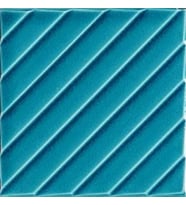 Armada Çini 20x20 Cm Linea Turkuaz Modern Desenli Çini Seramik Karo