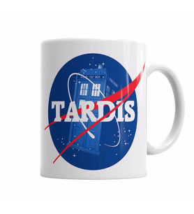 Doctor Who Tardis Style   Kupa Bardak Porselen