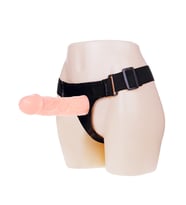 LilituShop 15,5 cm Belden Bağlamalı İçi Boş Protez Penis