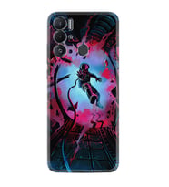 Tecno Pova Neo Kılıf Silikon Desen Özel Seri Astronot Attack 1702