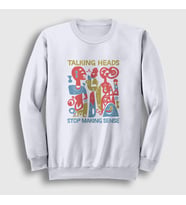Presmono Unisex Beyaz Stop Making Sense Talking Heads Sweatshirt 493621tt (Beyaz)