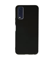 Vivo Y11s Kılıf Nano İçi Kadife Silikon - Siyah