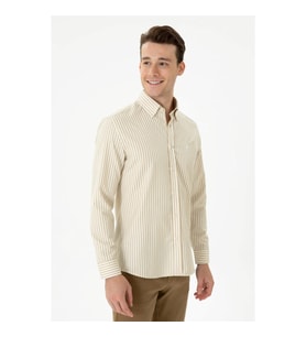 U.S. Polo Assn. Erkek Gömlek (Taş)