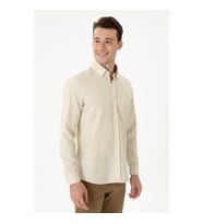 U.S. Polo Assn. Erkek Gömlek (Taş)