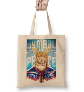 Boku No Hero Academia Symbol of Peace Bez Çanta Uzun Saplı