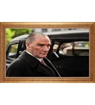 ALTIN ÇERÇEVELİ PASPARTULU TABLO CR564