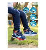 Marco Kids 26Y303 P Lacivert-Kırmızı Erkek Çocuk Spor Ayakkabı
