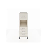 Kronos Dolap Tek Raflı 4 Çekmeceli 44x59x134 Aytaşı-Aytaşı