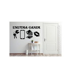 20x40 Cm Çocuk Odası , Ev Kapısı , Oda Duvarı Dekoratif Sticker Çıkartma