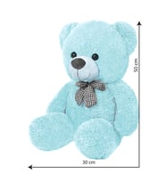 Milja Papyonlu Peluş Ayıcık (Açık Mavi)