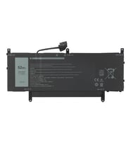 Dell Latitude 15 9510 ile Uyumlu Notebook Bataryası Pili - Ver.1 - 4 Cell (Siyah)