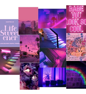 Orora Pinky Purple Poster Duvar Kağıdı Seti-12li-230g-A5