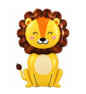 Sevimli Aslan Folyo Balon