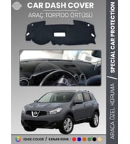 NİSSAN QASHQAİ J10 (2007-2013) Torpido Örtüsü Ön Göğüs Koruma Araca Özel Çatlamayı Önler Kaymaz