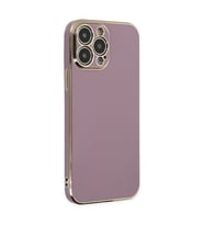 Iphone 14 Kılıf Volet Silikon - Mor