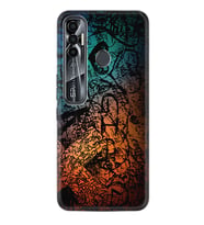 Tecno Spark 6 6 Go 8C 8 Pro 7 7 Spark 9 Pro Kılıf Desemli Silikon İşaretler Tuval 1716