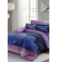 Lastikli Çarşaflı %100 Pamuk Saten Çift Kişilik Nevresim Takımı Wool Heart