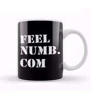 Feel Numb Dot Com Pink Floyd Amplifiers Kupa Bardak Porselen