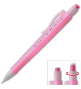 FABER-CASTELL 2311 POLYMATİC VERSATİL KALEM 05 PEMBE (231121)