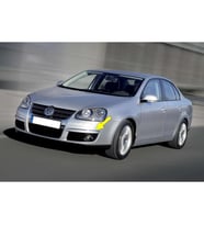 VW Jetta 2006-2011 Ön Tampon Sol Sis Farı Üstü Krom Çıta 1K0807243A