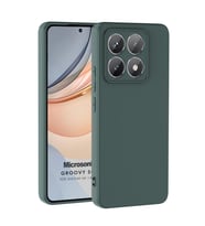 Microsonic Xiaomi 14T Pro Kılıf Groovy Soft Koyu Yeşil (Koyu Yeşil)